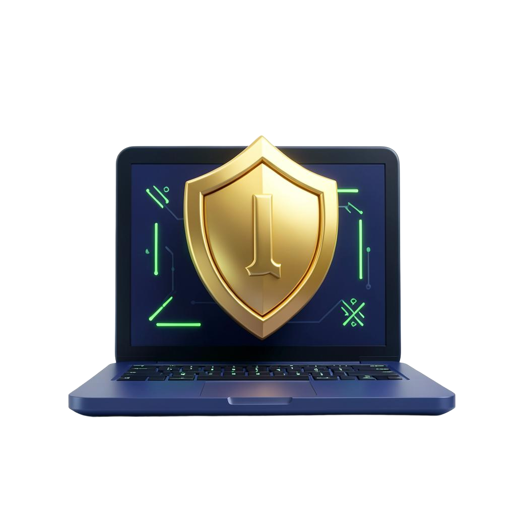 Ícone de certificado digital A1 protegido